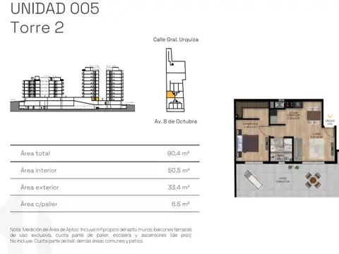 VENTA APARTAMENTO 1 DORM PATIO LA BLANQUEADA POZO