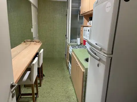 3 ambientes amoblado y equipado