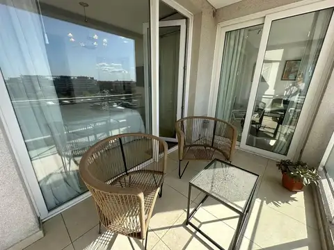 Departamento 2 ambientes con 2 baños