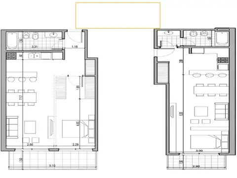 Departamento en Venta de 1 dormitorio