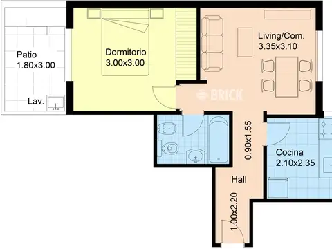 AV. PUEYRREDON al 1000 1°
