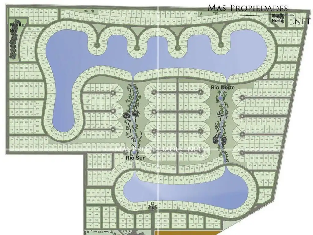 Terreno - 605  m² Total