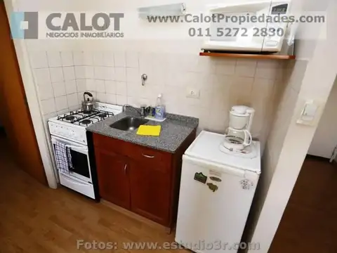 Departamento 2 ambientes con 1 baño
