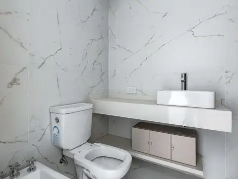 Departamento 2 ambientes con 1 baño