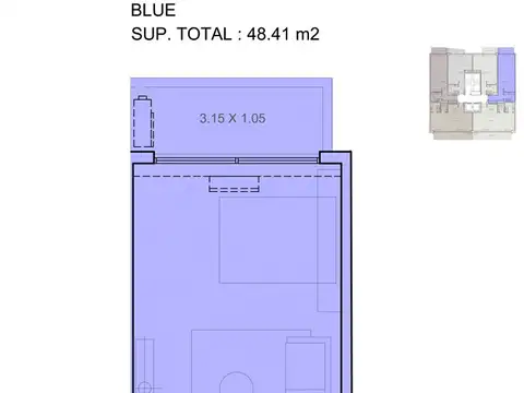 Departamento en Venta de Monoambiente
