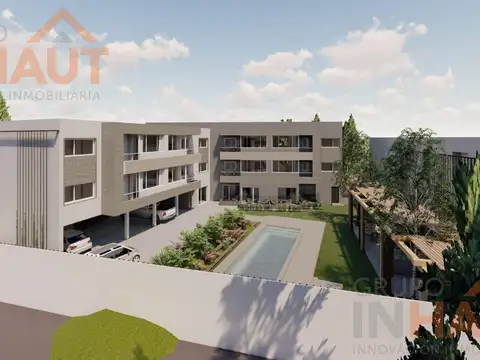 Departamento 2 ambientes con 1 baño