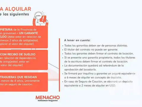 Casa en Alquiler 30 años