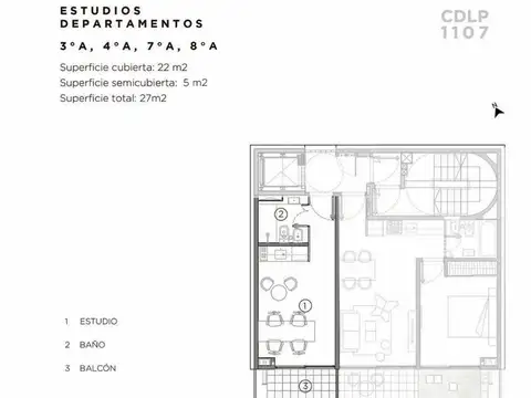 Departamento en Venta al Suroeste