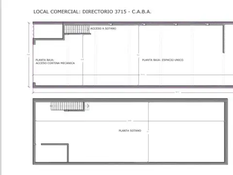 Avenida Directorio 3700, Piso pb