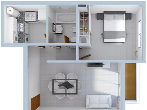 55 N° 1173 (18 y 19) 7C  - A