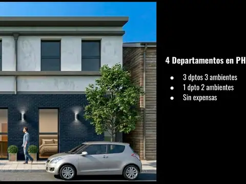 Depto Tipo Casa en Venta de 3 ambientes