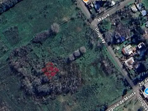 Terreno en Venta 165  mts Fondo
