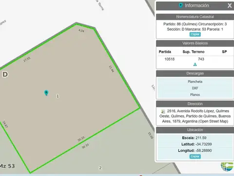 VENTA LOTE EN CONJUNTO QUILMES LOCALES DEPOSITO