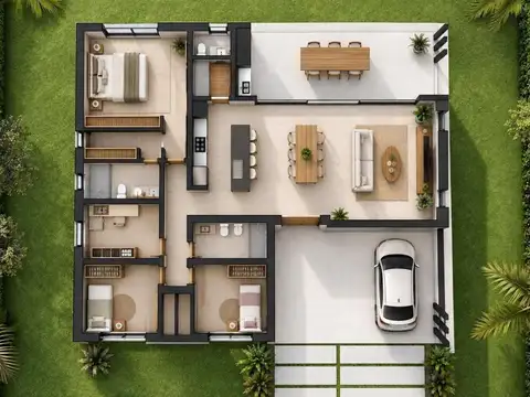 Casa venta 5 ambientes - San Clara al Sur