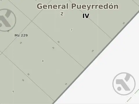 Lote terreno de 375m2 sobre Jorge Newbery zona Barrios Privados