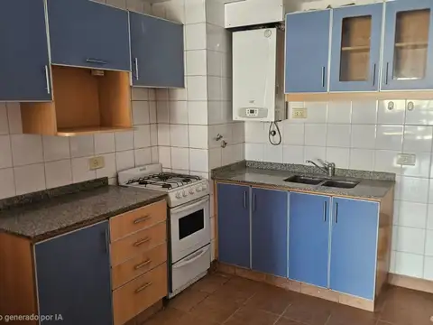 Departamento 3 ambientes con 2 baños