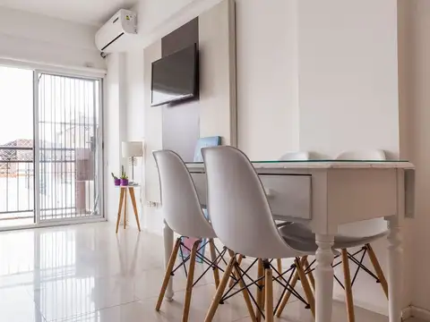 Monoambiente en L T/Luz Balcón Ctfte Vista Abierta