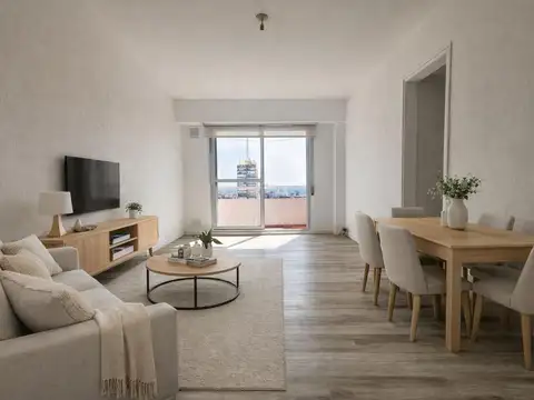 Departamento 3 ambientes con 1 baño