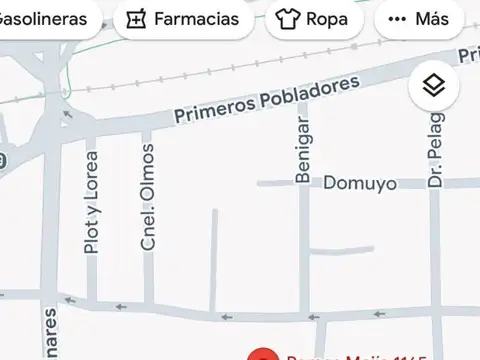 Terreno en Venta 40  mts Fondo