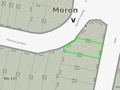 Terreno en Venta en Castelar Norte, USD 76.000