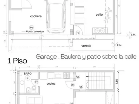 Departamento en Venta de 3 ambientes