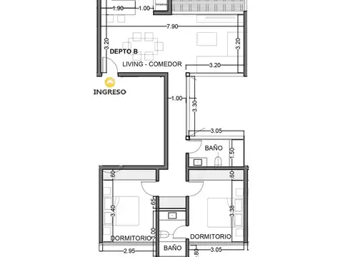 Venta departamento Aldea Fisherton Rosario