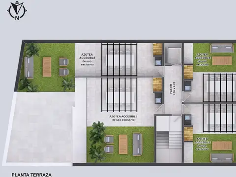 Departamento en Venta de 1 dormitorio