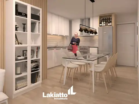 Departamento en Venta de 1 dormitorio