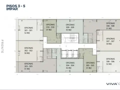 VIVA + OFFICE CENTER - BELGRANO 21600