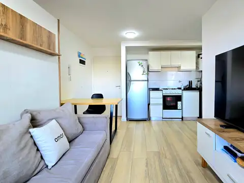Departamento 2 ambientes con 1 baño