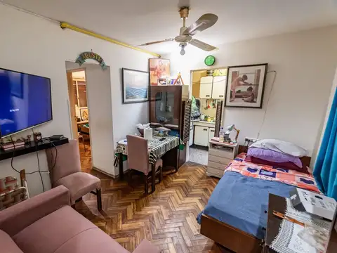 Departamento 2 ambientes con 1 baño