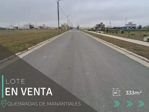 Terreno en Venta en Quebrada De Manantiales, Countries y Barrios Cerrados en Cordoba