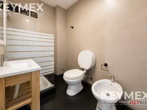 Departamento monoambiente al frente en Cañitas, CABA