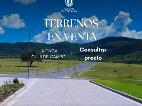 Terrenos en venta en La Finca Club de Campo, desde 1200m2