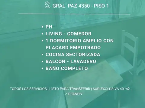 General Paz 4300, Piso 3