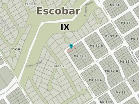 Terreno en Venta 13  mts Frente