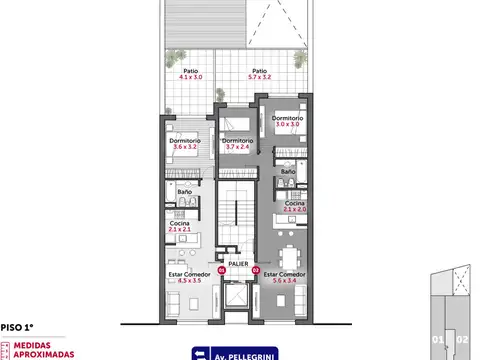 Av. Pellegrini 2600, Piso 06