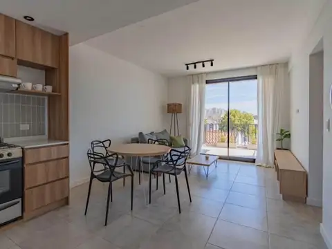 Departamento 2 ambientes con 1 baño