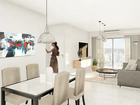 Departamento 4 ambientes con 2 baños