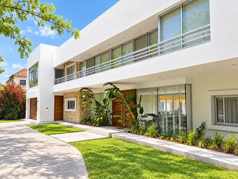 Casa en venta en Country Los Álamos, Ibarlucea – 5 dormitorios, piscina y parque