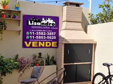 departamento de 2 ambientes planta baja al frente patio apto credito