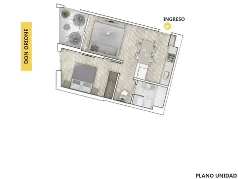 Departamento en Venta en Refinerias, Rosario