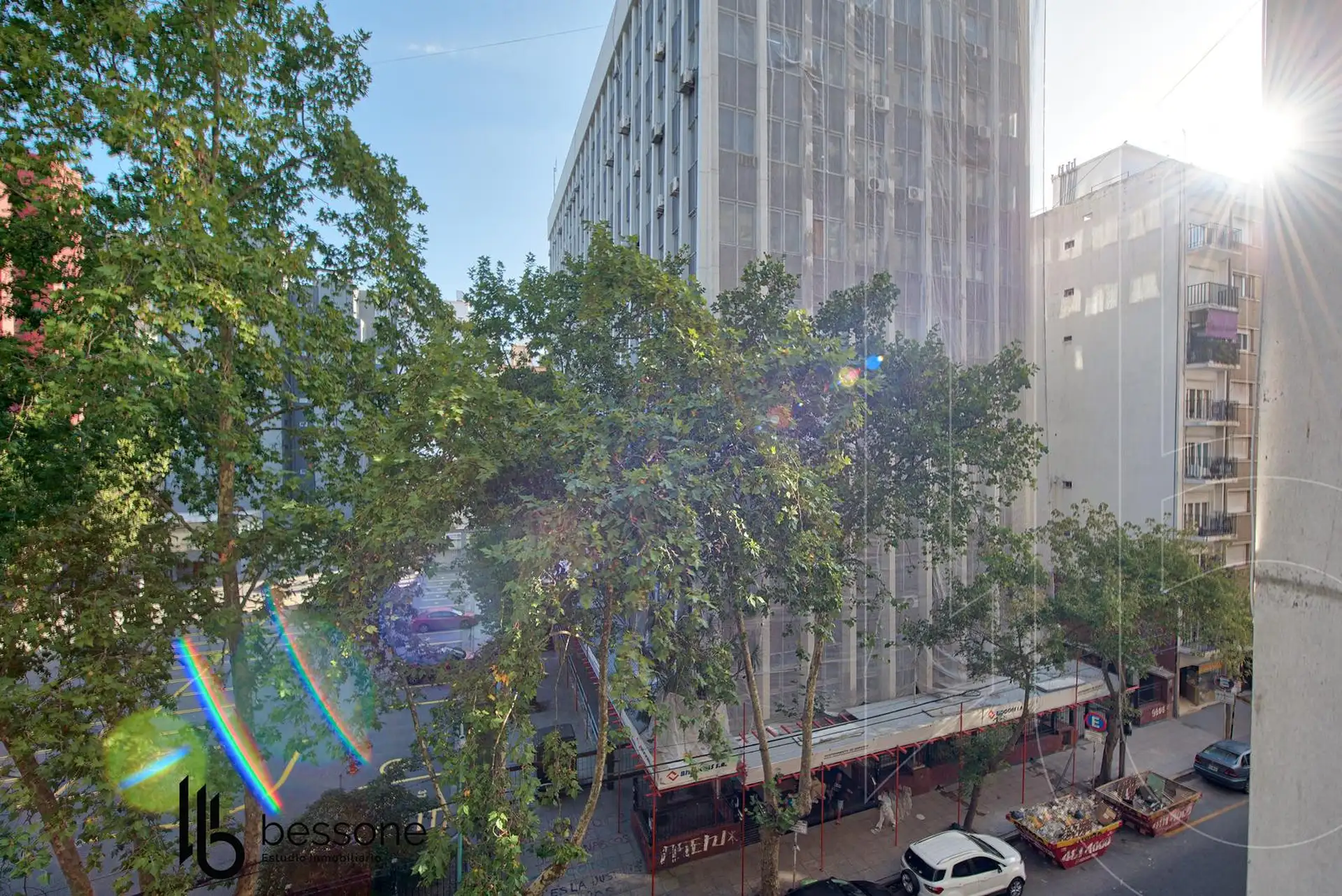 Departamento 2 amb, 37m² con balcón francés — Plaza Colon