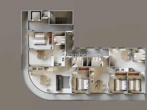 Departamento en Venta de 2 ambientes