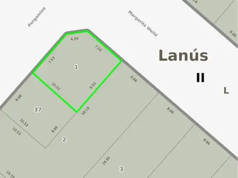 Casa 3 ambientes con 1 baño