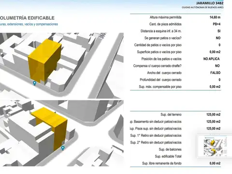Terreno en Venta de 125,0 m2