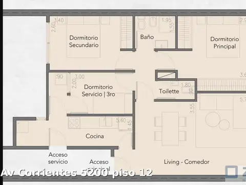 Departamento en Venta 50 años