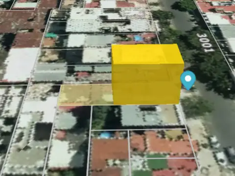 Terreno en Venta 8,66  mts Frente