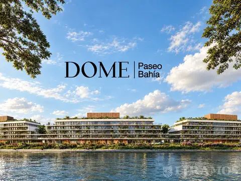 Depto 2 Amb con Terraza en esquina y pasante, en venta en Puertos | DOME Paseo Bahía