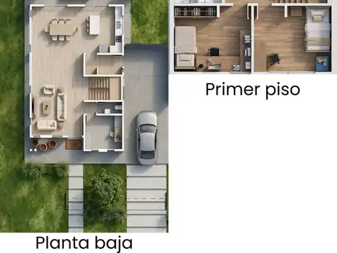 Casa 5 ambientes con 3 baños